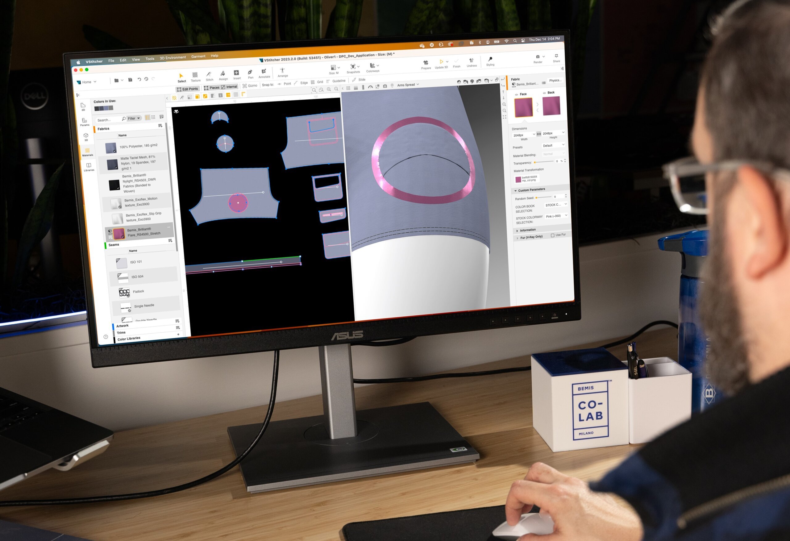 Bemis 3D Material Library Available on Browzwear and CLO! - Bemis ...